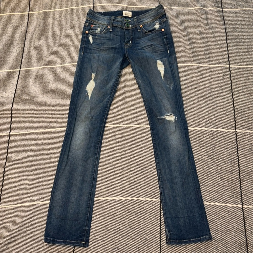 Hudson Ginny Crop Straight Jeans